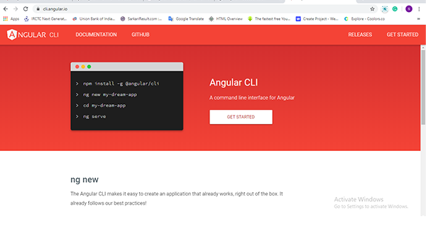 Angular7 Environment Setup