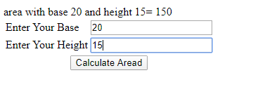 Find area of Traiange